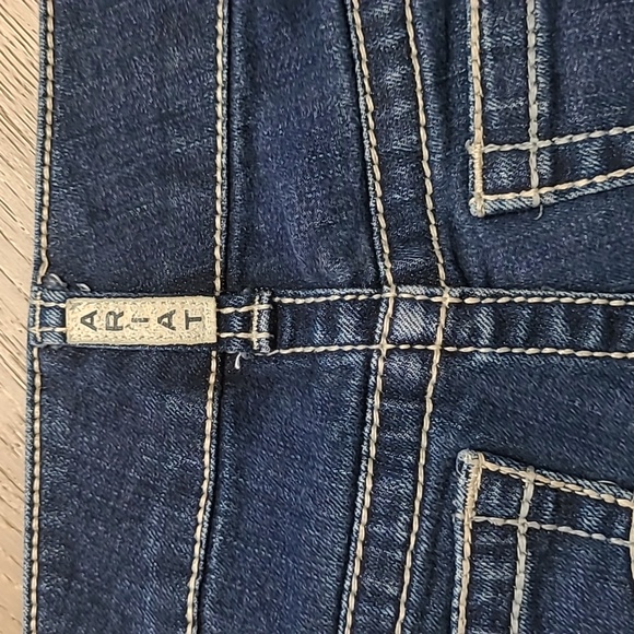 Ariat Real Denim Jeans Women's sz 26S Low Rise Bootcut Denim Jeans - Picture 6 of 14